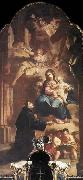 Kracker, Johann Lucas Appearance of the Virgin to St Anthony Germany oil painting artist